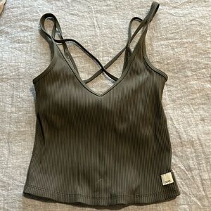 Vuori Rib Crop Tank Top
